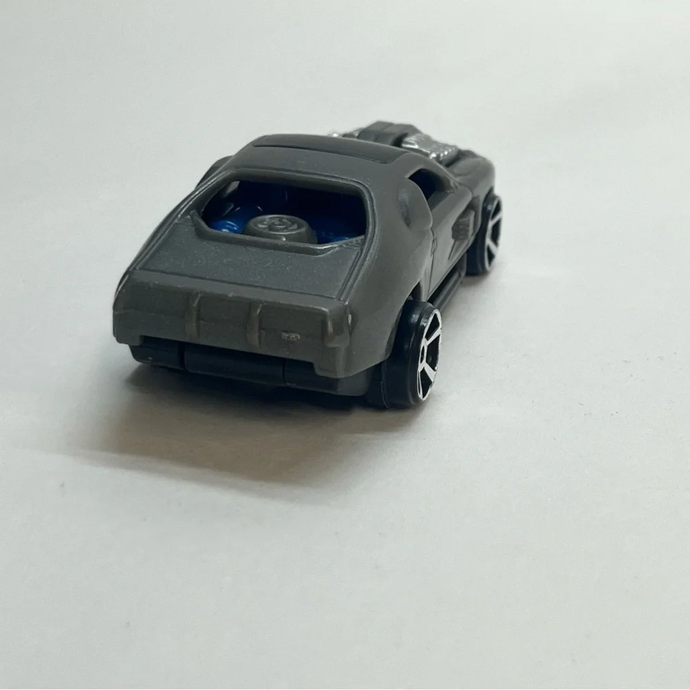 hot wheels hollowback car mcdonalds happy meal toy 2017 gray muscle car‎